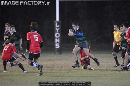 2014-11-01 Rugby Lions Settimo Milanese U16-Malpensa Rugby 317